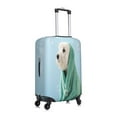 thumbnail image 3 of Haiem Dog Wrapped in Towel Luggage Cover Printed Suitcase Covers for Luggage Elastic Washable Suitcase Protector Fits 18-32 Inch Luggage-X-Large, 3 of 9