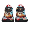 thumbnail image 5 of Canada Day Funny Beaver Chilling Out Shoes Sneakers Black Size 3.5, 5 of 7