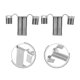 thumbnail image 4 of 100PCS 30Mm Solar Panel Photovoltaic Water Guide Clip Deflector, 4 of 5