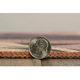 thumbnail image 3 of Outdoor Washable Seagrove Orange & Cream 5' x 7' Area Rug, 3 of 9
