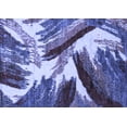 thumbnail image 1 of Ahgly Company Indoor Rectangle Abstract Blue Modern Area Rugs, 3' x 5', 1 of 4