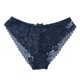 thumbnail image 4 of Calzones Invisibles Para Mujer Ropa Interior De Encaje Para Mujer Con Lazo, Tiras Finas, Entrepierna De Algodón Hueca, Triángulo Para Mujer * 5 Piezas, 4 of 5