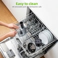 thumbnail image 3 of RUIE 12 Cup Food Processor with Salad Spinner for Chop, Puree, Slice, Shred and Knead Dough,Suitable for Cheese, Meat and Veggie Prep,Black, 3 of 12