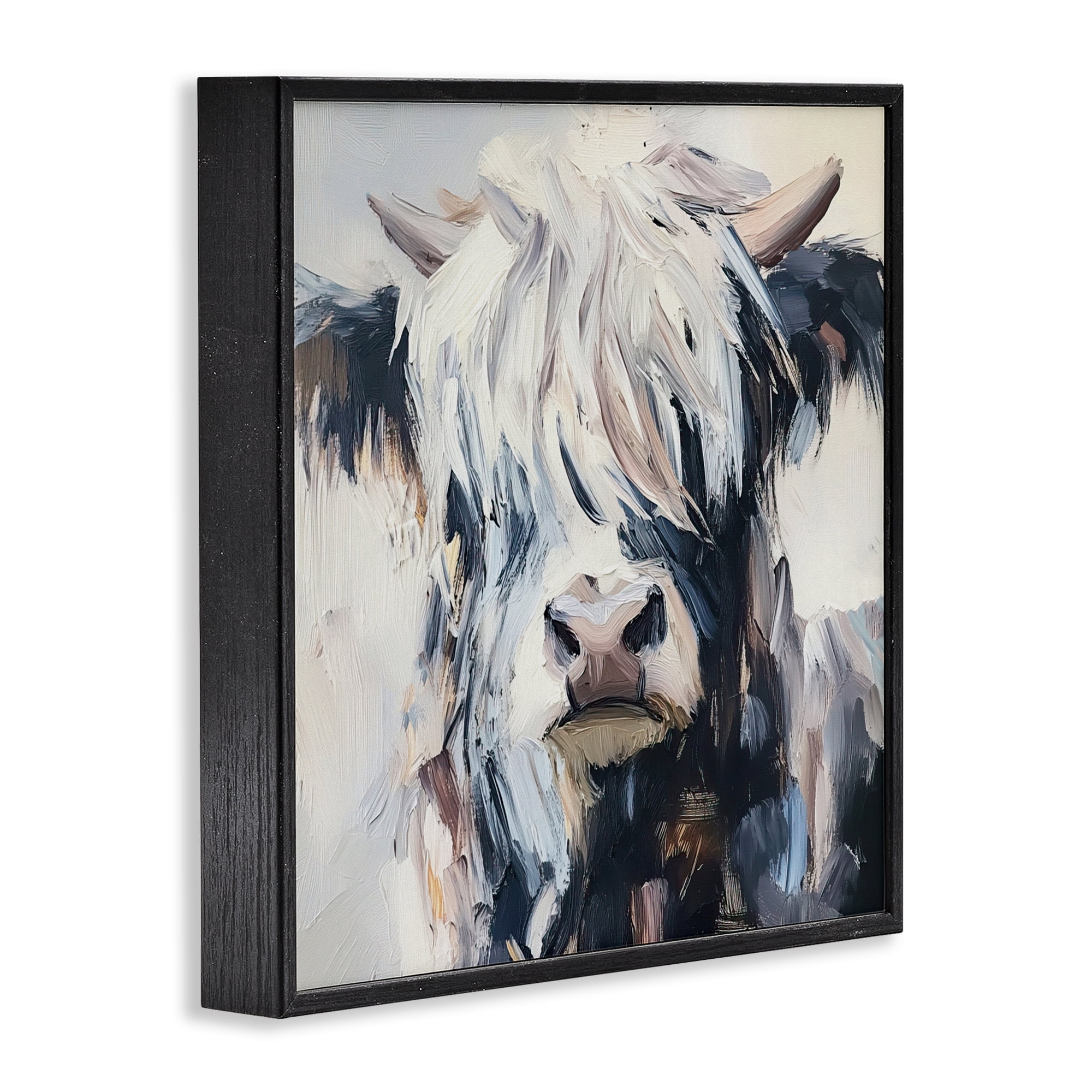 Stupell Industries Scruffy Little Highland Black Framed Giclee Art, design by Tina LeCour