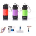 thumbnail image 1 of SIABC-Mini Porte-Clés Lampes de Poche USB Rechargeables, Petites Torches LED Colorées pour Enfants/adultes Randonnée Camping, Lampes de Poche Étanches pour Sac à Dos/ceinture, (Lot de 3), 1 of 4