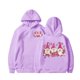 thumbnail image 5 of WILLBEST Sudadera de Mujer, Sudaderas con Capucha de Manga Larga con Cordón Ajustable, Estampado, Talla Grande, Ideales para Otoño XXX-Grande, 5 of 8