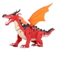 thumbnail image 5 of Juguete de dinosaurio que camina eléctrico para niños, juguete de dragón ligero con sonido divertido para el hogar, con rociador de llama simulado, color rojo, 5 of 5