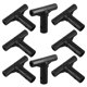 thumbnail image 1 of CRILSTYLEO 8Ud Trampoline Caps Para Con Conector En T En Plástico Negro Para Uso Diario, 1 of 8