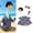 💖multicoloured_New#445, variant on Goose Outfit with Straw Hat for Porch Goose Lawn Decor, Summer Overalls Clothes for 23 Inch Garden Goose Yard Decoration