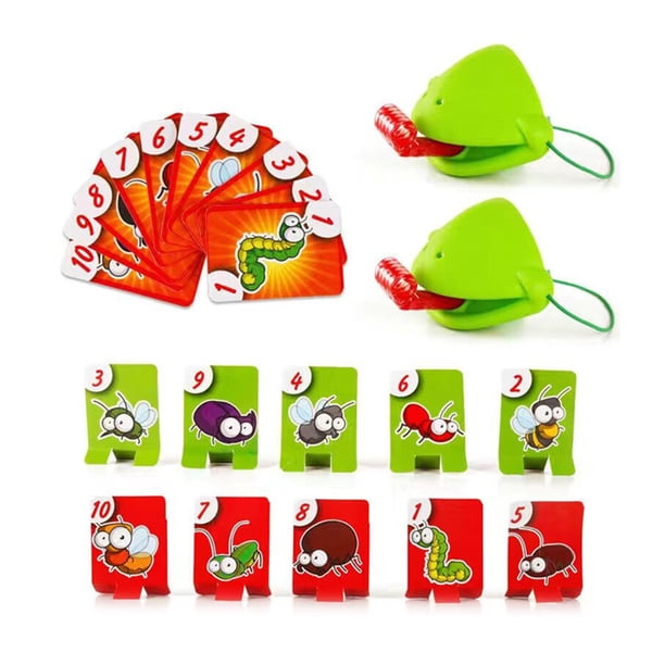 Tarjeta Juguete Con Máscara Lagarto Camaleón 435+6 (batalla Ranas para 2 Jugadores)