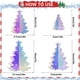 thumbnail image 3 of Adornos navideños, regalos navideños, árbol de Navidad acrílico colorido, decoración navideña, espejo, adorno, regalo navideño, árboles de simulación., 3 of 9