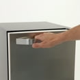 thumbnail image 3 of Maxx Ice Shallow Depth Indoor Built-In Undercounter Ice Maker, 15", 25 lbs, Crescent Ice Cubes, 22 lb Ice Storage Bin, in Stainless Steel (MIM25C), 3 of 14