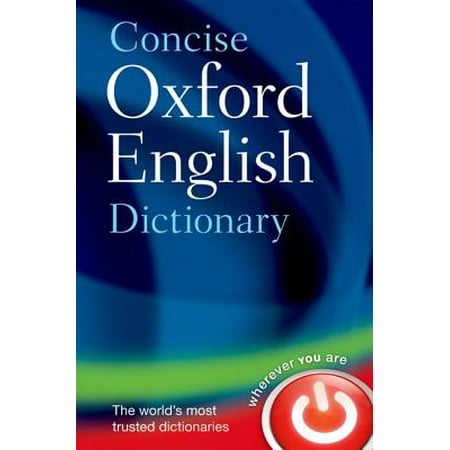 Concise Oxford English Dictionary (Best Oxford English Dictionary)