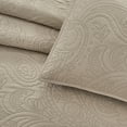 thumbnail image 3 of Bourina Modern Floral 3-Piece Quilt Set– Queen,Beige,Lightweight & Comfortable,Perfect for All Seasons, 3 of 9