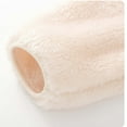 thumbnail image 4 of Odeerbi Toddler Boys Girls Winter Coat Thermal Fleece Jacket Baby Children Long Sleeve Stand Collar Thick Cotton Coat Toddler Clothes Beige, 4 of 6