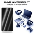 thumbnail image 4 of Portable Power Bank Fast Cell Phone Battery Charger, Black, 4 of 10