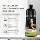 thumbnail image 4 of Herbishh Hair Color Shampoo - Magic Long-Lasting Hair Dye for Gray Hair Coloring in Minutes - 500 Ml - 3-In-1 Ammonia-Free Formula (Blue Black), 4 of 5