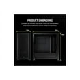 thumbnail image 2 of Corsair 4000D AIRFLOW Tempered Glass Mid-Tower ATX Case - Black - Mid-tower - Black - Steel, Tempered Glass, Plastic - 4 x Bay - 2 x 4.72" x Fan(s) Installed - 0 - ATX Motherboard Supported - 6 x, 2 of 8