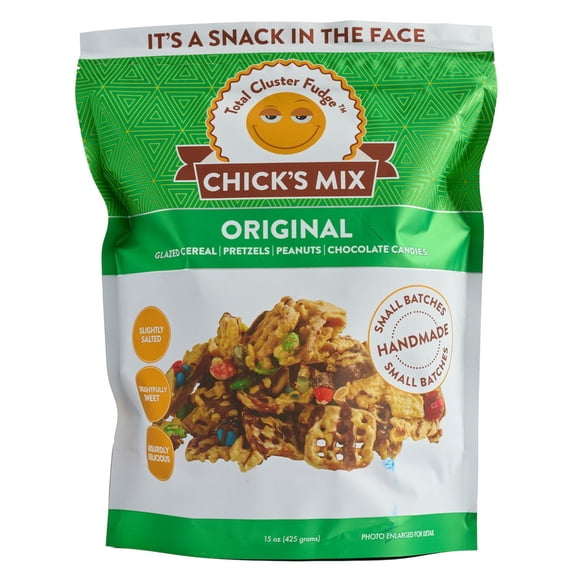 Total Cluster Fudge Chick's Mix Original, 15 oz.