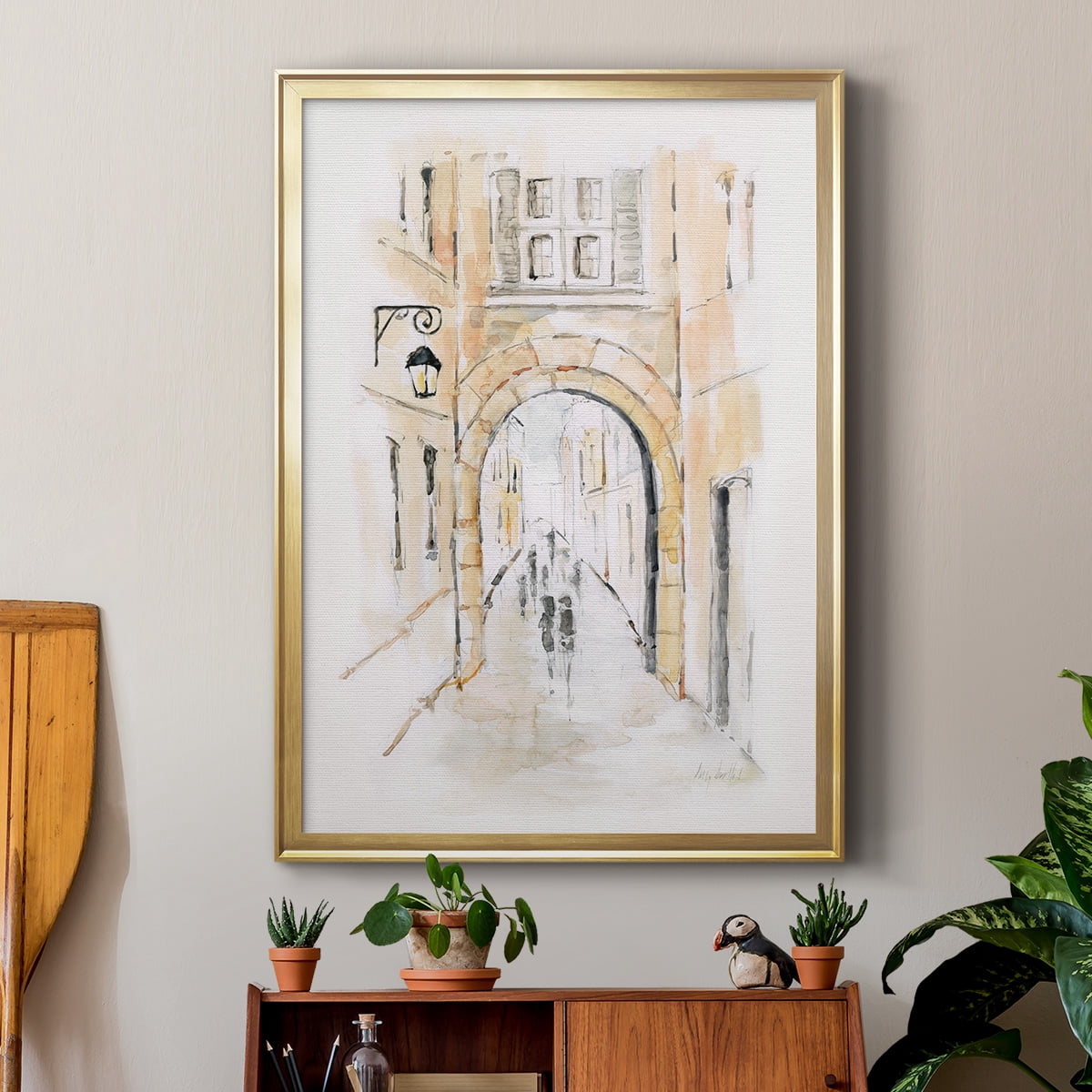 Venice Market Day II Premium Classic Framed Print - Ready to Hang