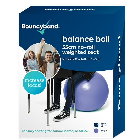 Bouncybands® Balance Ball 55cm Purple