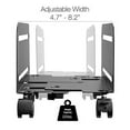thumbnail image 2 of TechOrbits Computer Tower Stand - Mobile PC Stand - Adjustable Desktop CPU Holder Cart With Lockable Caster Wheels, 2 of 3