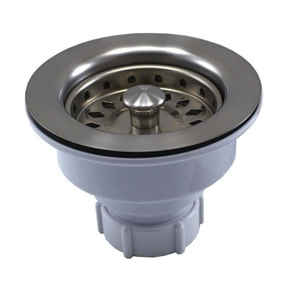 Brushed Stainless Steel Basket Strainer