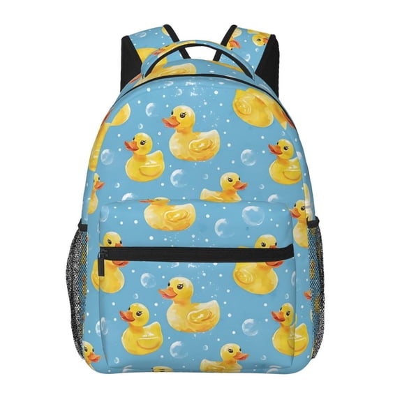 Little Yellow Duck Backpack Lightweight Rucksack Travel Bag for Men and Women