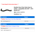 thumbnail image 2 of Breather Hose (From Valve Cover to Intake) - Compatible with 2007 - 2012 Mazda CX-7 2008 2009 2010 2011, 2 of 2