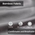 thumbnail image 4 of Weighted Blanket (30lbs 94''x96'' King Size) Bamboo Luxury Weighted Blankets for Adults High Breathability Heavy Blanket Soft Material with Removable Cover, 4 of 7