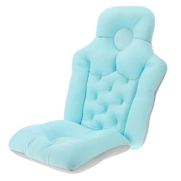 Almohada de baño de cuerpo completo, silla de bañera, cojín antideslizante, bañera, lavabo de ducha portátil, asiento de bañera de viaje, almohada de baño para mujeres mayores y embarazadas
