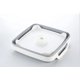 thumbnail image 4 of Lavabo cuadrado para lavar frutas y verduras, suministro de productos de cocina, fregadero plegable, escurridor, lavabos portátiles para campamento al aire libre de viaje, 4 of 8