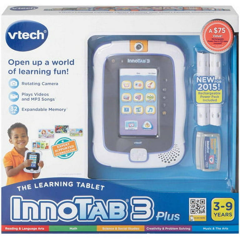 VTech InnoTab 3S with Rechargeable Battery - Blue