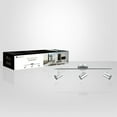 thumbnail image 3 of Xtricity - 3 Heads Ceiling Light, 25.59 '' Width, From The Westminster Collection, Chrome, 3 of 3