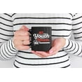 thumbnail image 2 of Best Youth Pastor Ever, Black 11oz Ceramic Mug, 2 of 5