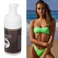 thumbnail image 3 of Sunless Tanner Mousse, Quick Dry Safe Dark prosthetic Tan Sunless Tanner Effective  for Body, 3 of 7