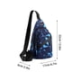 thumbnail image 2 of Fiudx Bolsa de Pecho para Hombre, Ligera, para Deportes Al Aire Libre, con Múltiples Compartimentos, Práctica Estructura de Doble Capa, Ideal para Viajes y Ocio, de Nailon Resistente, Tamaño 25 X 18, 2 of 4