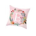 thumbnail image 2 of Wweixi Taie d'Oreiller Confortable Housse de Coussin Design Alphabet Motif Imprimé Housse de Coussin Maison Bureau Canapé 5 1Set, 2 of 6