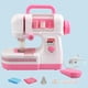 thumbnail image 3 of Máquina de coser eléctrica para niños, manualidades, juegos de simulación con luz LED, para el hogar Rosa, 3 of 9