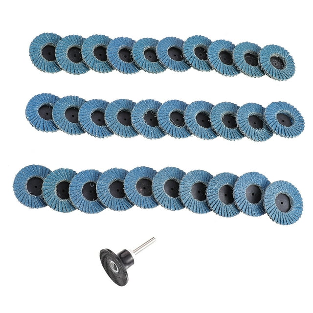MasteelfCA 31 Pcs Professional Flap Discs Sanding Disc Grinding Wheels Angle Blades
