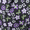 Purple Ditsy Floral, variant on Bodhi Unisex Drawstring Mini Backpack Bag with Dual Zipper Pockets, Olive Green