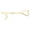 22mm Khaki, variant on CEORPER 1 Piece Multifunction Hanging Basket Hooks Hanger Tent Poles Post Strong Hanger