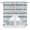 SteelBlue, variant on Blue White Stripe Swag Curtain Valances, Vintage Abstract Geometric Kitchen Valance for Window, Rod Pocket Small Topper Drapes for Cafe Bedroom Bathroom 2 Panels Window Treatment 28"x36"