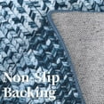 thumbnail image 5 of 2025 New Modern Braided Print Area Washable Rug, Entryway Non-Slip Runners, Ultra-Thin Farmhouse Kitchen Mat, Non-Shedding Accent Carpet, for Bedroom Bedside Laundry, 5 of 7