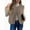 Khaki, variant on Gfyviroh Women's Fleece Vest Open Front Casual Lightweight Cardigan Jackets with Pocket Fuzzy Sleeveless Comfortable Outerwear