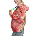 thumbnail image 2 of Salouo Refreshing Watermelon Slices Pattern Hoodie Sweatshirts for Women, Autumn Pullover Hoodie Workout Sweat Women's Long Sleeve Preppy Sweatshirts-X-Large, 2 of 7