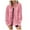 Pink, variant on Lindreshi Blazers for Women Business Casual Women's Fashion Color Cardigan Outwear Suit Coat Long Sleeve Coat