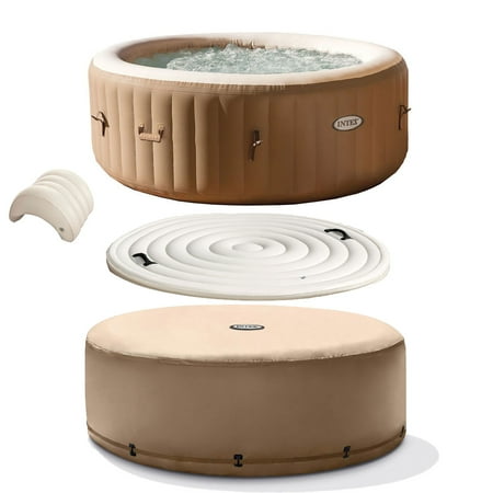 intex soft side hot tub