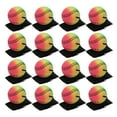 thumbnail image 1 of Uxcell 2.5 Inch Sports Wrist Ball, 16Pcs Baseball Rubber Rebound Wristband Wrist Return Ball Sport on A String for Exercise Play, Mixed Colors, 1 of 5