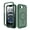 Green, variant on Dteck Magnetic Case for iPhone 16e / iPhone 17e, Compatible with MagSafe, Translucent Back with Front Frame Rugged Shockproof Protective Cover,Black